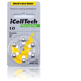 Size 10 iCellTech - 1 packet (6 cells) 