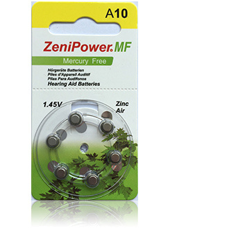 Size 10 Zenipower HP - 1 packet (6 cells)