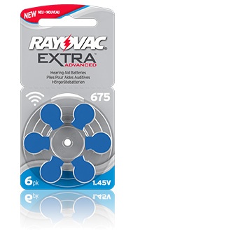 Rayovac Extra Advanced 675 - 10 packets (6 cells)